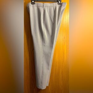 Black & white print trousers